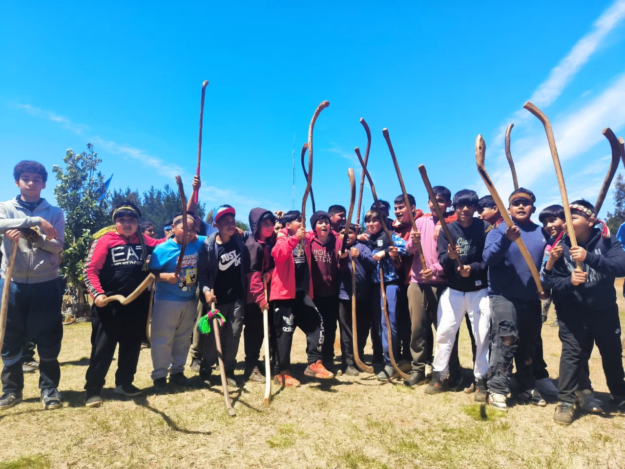 Txawül nietueyiñmu taiñ Palin: jóvenes de Tirúa se reunieron en torno al Palikantün