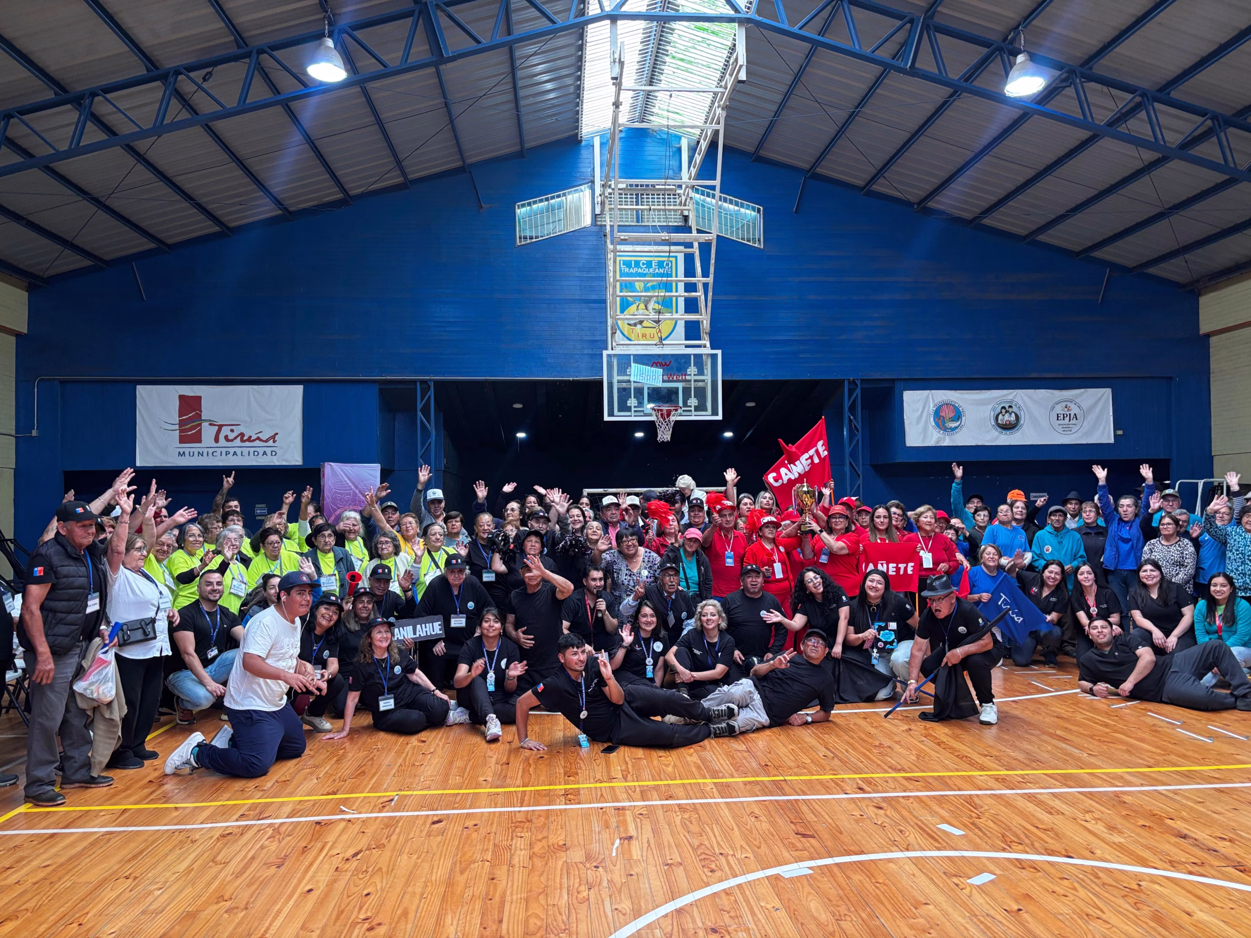 Tirúa fue sede de «Raíces en Movimiento»: encuentro reunió a Centros Diurnos de toda la Provincia de Arauco