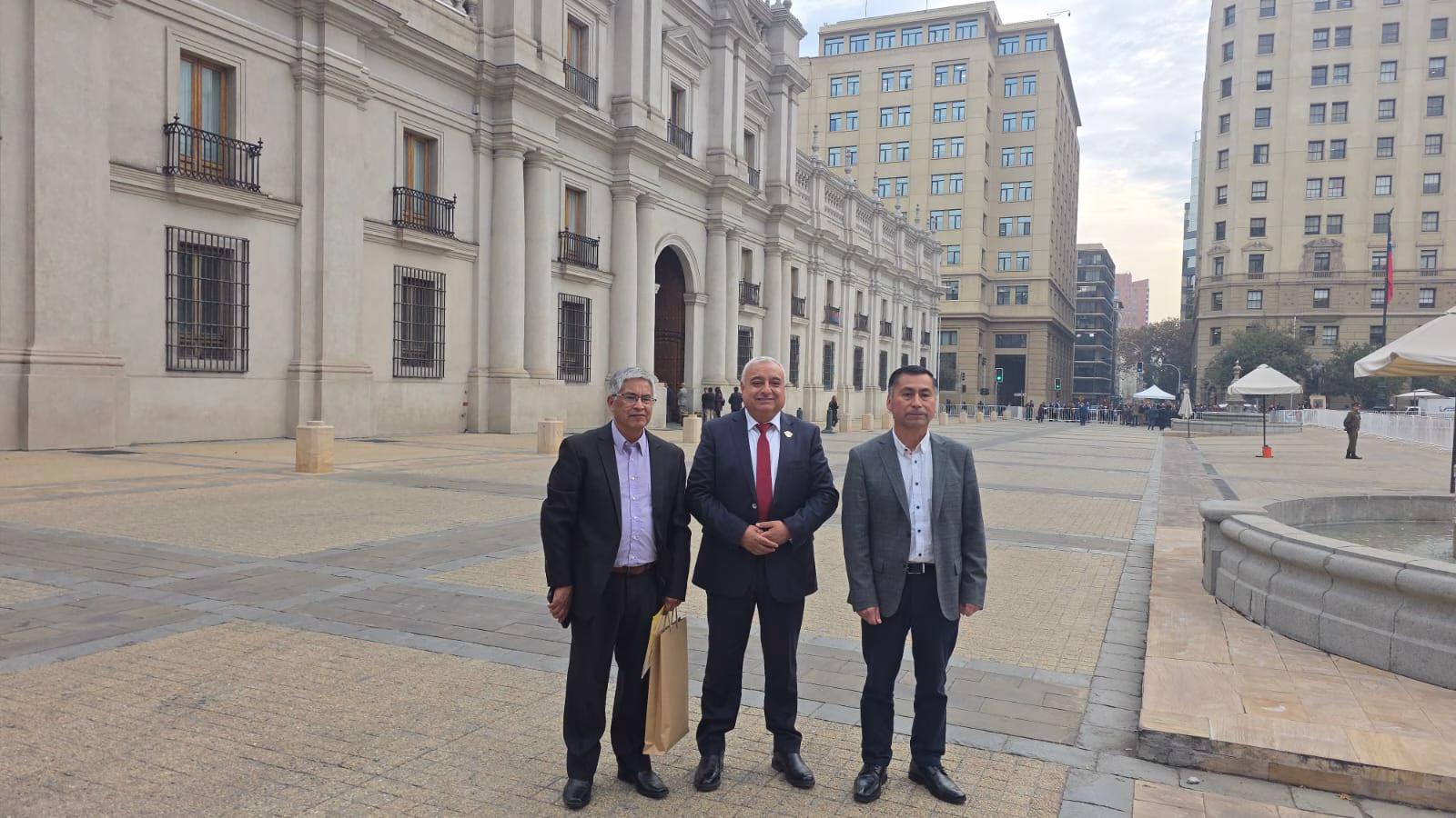 Alcalde José Linco participó de encuentro con el presidente José Antonio Kast en La Moneda