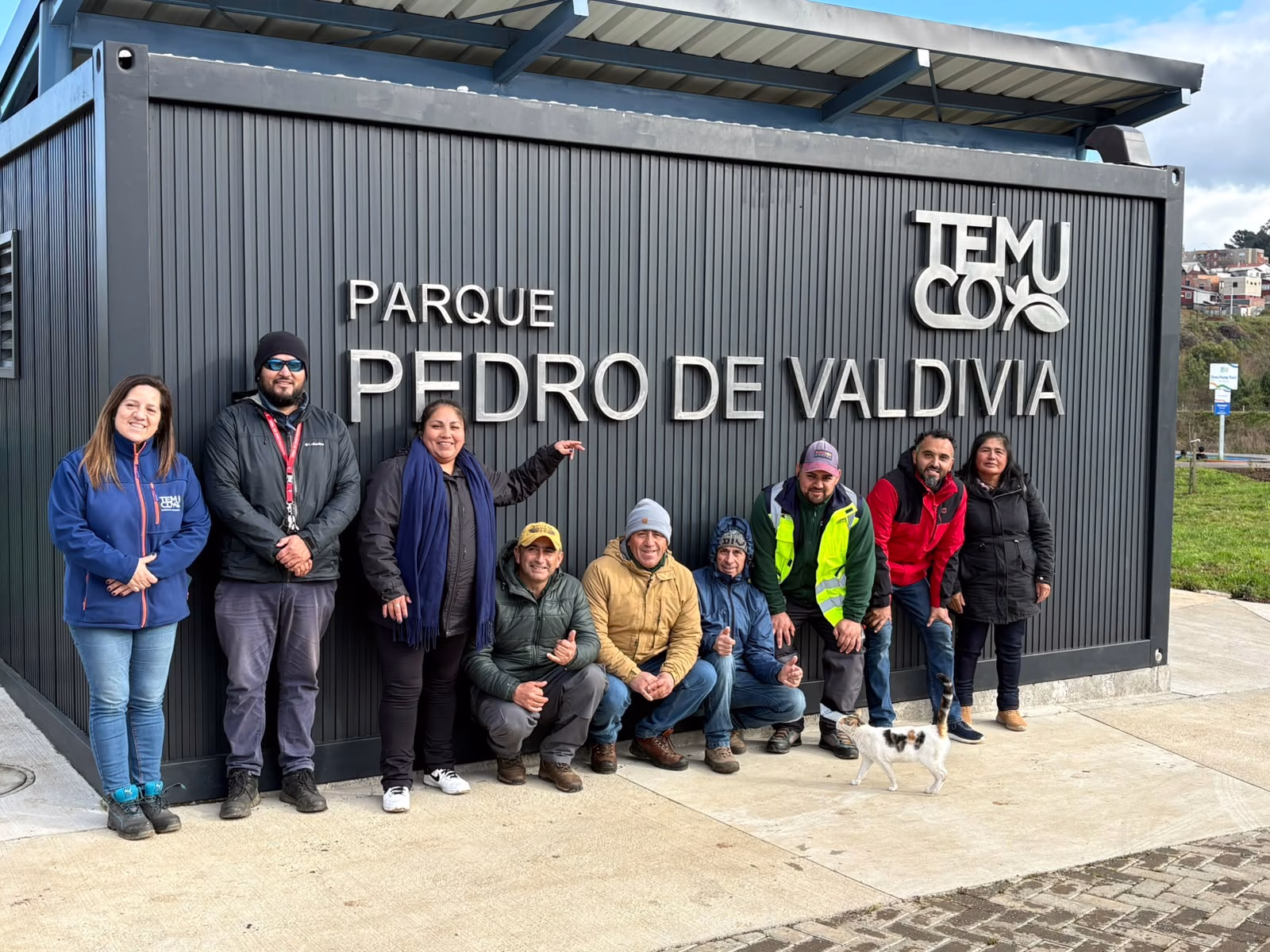 Equipo de áreas verdes y Pro Empleo realizaron gira técnica a Temuco para fortalecer sus capacidades