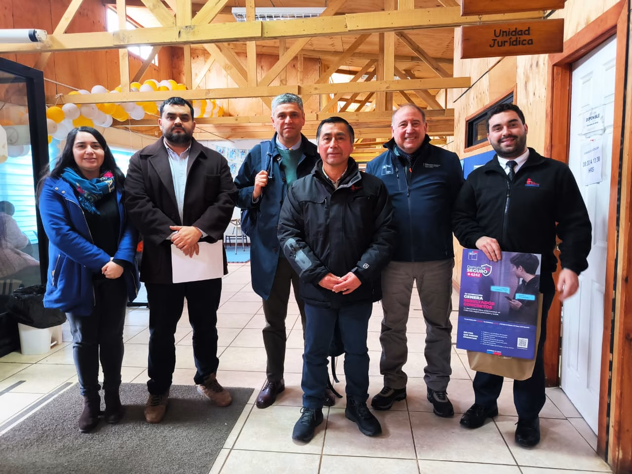 Alcalde José Linco recibió visita protocolar del Seremi de Seguridad Pública del Biobío, Don Richard Soto